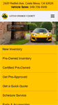 Mobile Screenshot of lotusoforangecounty.com